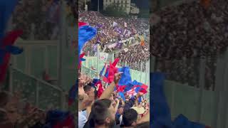 Palace go 1-0 up at the Artemio Franchi Stadium 🏟️ #awaydays #cpfc #europaconferenceleague