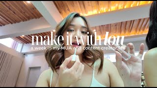 Lou's MUA life, baking cookies, and attending beauty events! | #MakeItWithLou