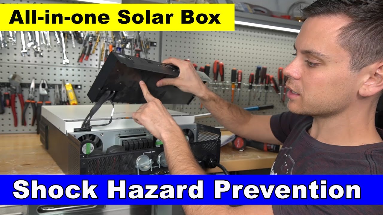 All-in-One Solar System: 2 Basic Rules for Shock Hazard Prevention