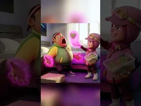 Yaya PAKSA MAKAN BISKUT?!! ๐ฑ๐ญ #boboiboy #funnyshorts