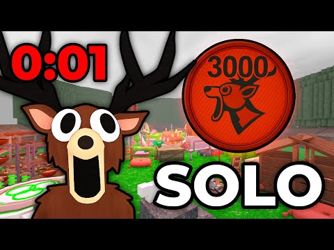 How I SPEEDRAN 3,000 NIGHTS In THIS FOREST! (24 HOURS)
