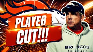 Denver Broncos Just CUT a Former 3rd-Round Draft Pick!!