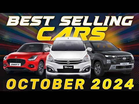 Top 25 Best-Selling Cars in India (October 2024) | Ertiga, Swift, Creta, Brezza, Scorpio