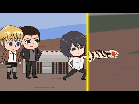 Chibi Titan Transformation Part 12 - Attack On Titan Animation - Beast Titan Version