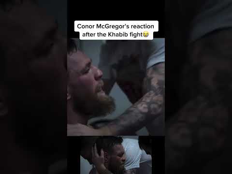 Conor McGregor’s Reaction to the Khabib Fight Announcement Win #conormcgregor #khabibnurmagomedov