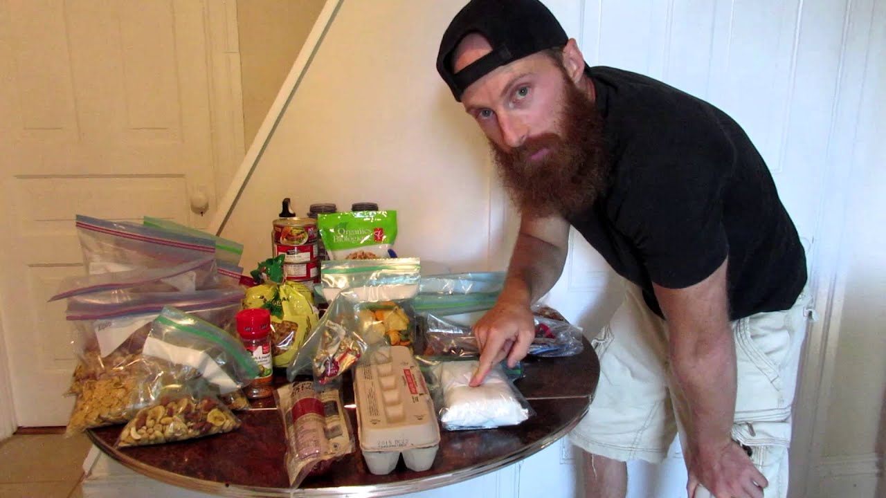 Preparing to be ALONE (part 2 of 14) - Food For 7 Day Canoe Camping