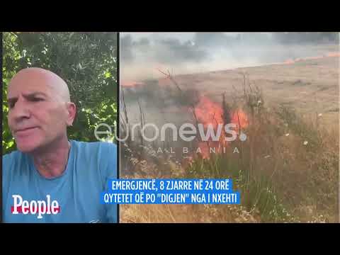 “Shumica e zjarreve janë të qëllimshme”-Pepkolaj nga Shërbimi Zjarrfikës…
