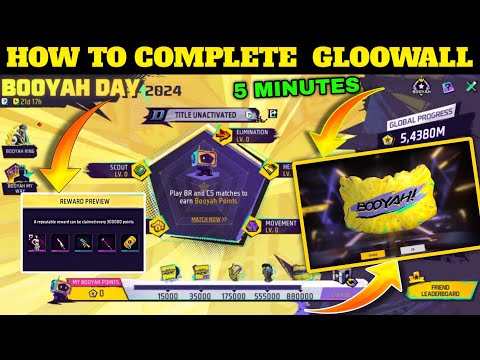 HOW TO COMPLETE BOOYAH DAY EVENT 😍 FREEFIRE NEW GLOOWALL EVENT 🔥 NEW BOOYAH DAY EVENT TAMIL