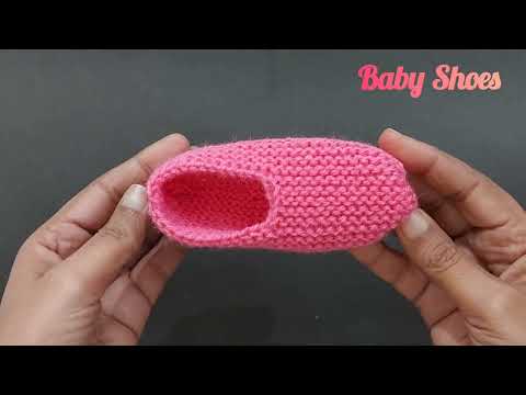 Easy Knitting Baby Shoes , Booties , Socks In 30 minutes