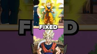 DBS fixed Super Saiyan