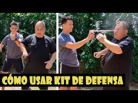 CÓMO USAR UN KIT DE DEFENSA PERSONAL