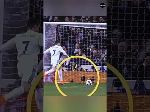 "Ronaldo's Unique Goal-Scoring Technique"