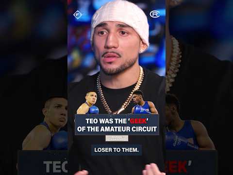 Teofimo Lopez is fighting for amateur Teo this Saturday night. He hasn’t forgotten 🍿