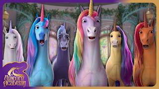 When you tell your Unicorn they can't go to the beach 😧😂 | Unicorn Academy | Cartoons for Kids