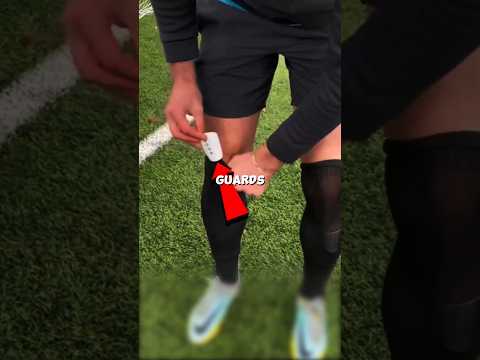 why are shin guards so small nowadays? #football