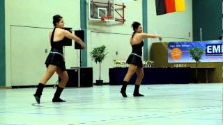 Deutsche Meisterschaft 2010 - Rebecca Meyer & Jasmin Richter [Duo Senioren]