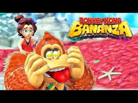 DONKEY KONG BANANZA #3 - Um Incrível NOVO Poder!!! | Gameplay em Português PT-BR