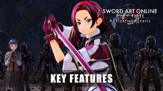 Sword Art Online: Alicization Lycoris trailer shows character customization