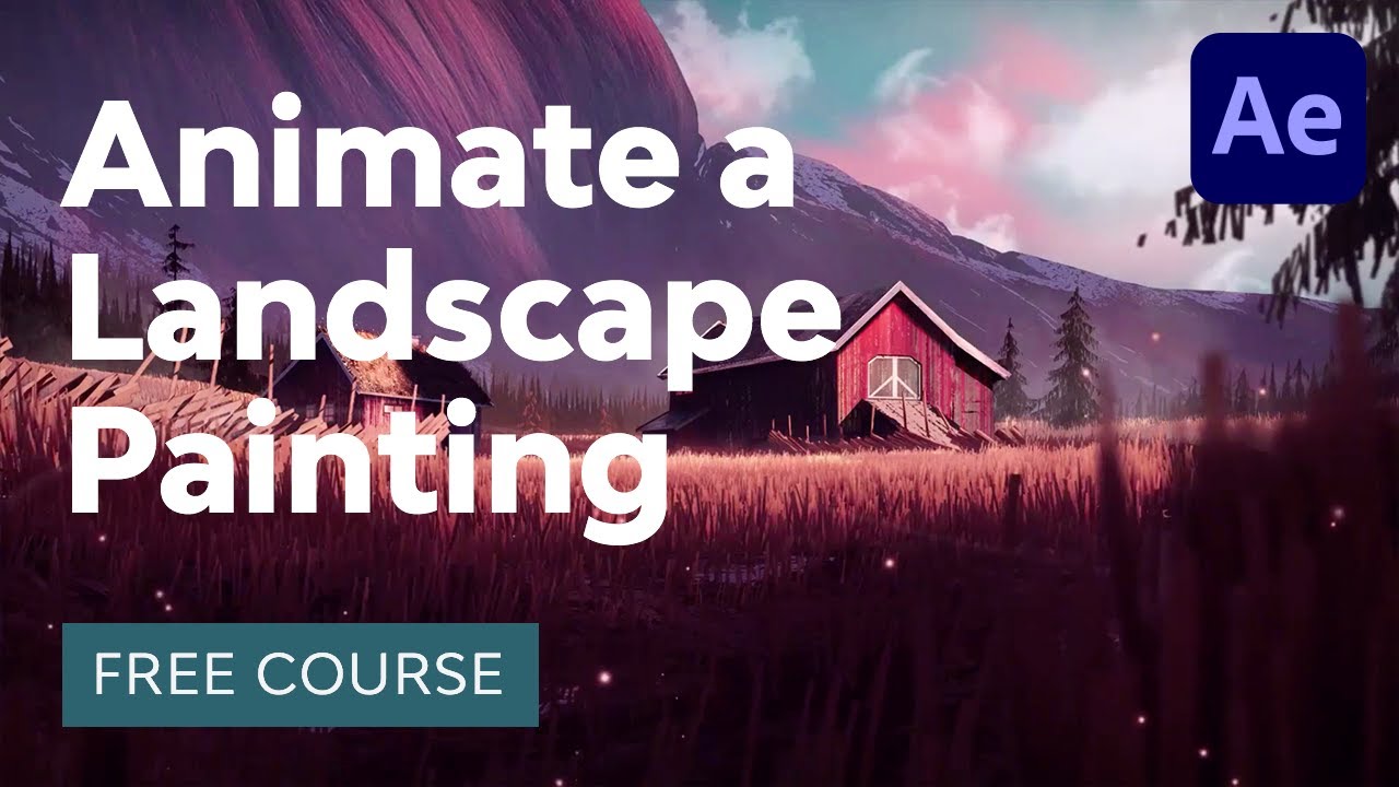 How to Animate a Landscape Painting in Adobe After Effects - Envato