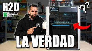 💥 ¿La IMPRESORA 3D más ESPERADA… o la más POLÉMICA? 💥 BambuLab H2D – REVIEW SIN FILTROS