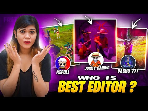 Reaction On Free Fire Best Editor || Who is Best?? || Garena Free Fire || Bindass Laila