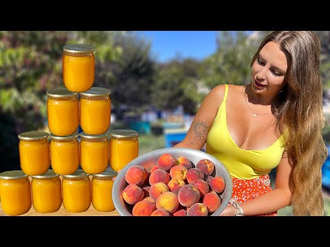 My Sweet Peach Jam | Village Cooking Recipes