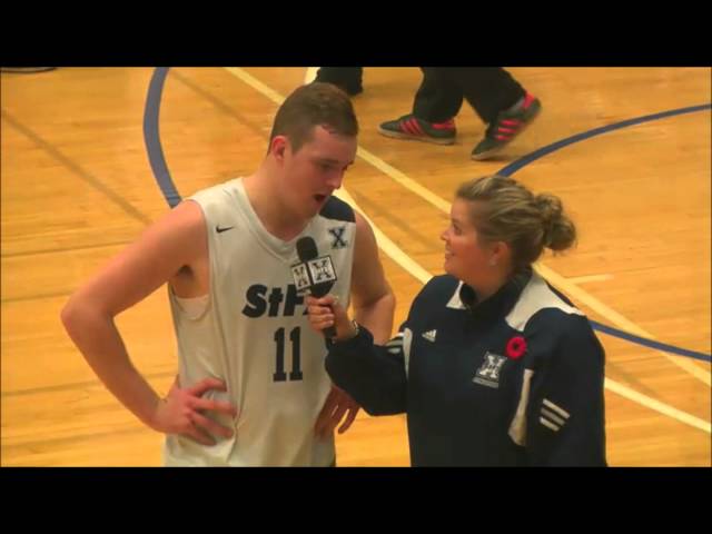 Interview with X-Men Basketball forward Shane Coupland, Nov. 6, 2013