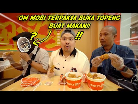 TERPAKSA BUKA TOPENG KARENA DIAJAK MAKAN, TERNYATA INI WAJAH ASLI OM MOBI!! @OmMobi @FitraEri