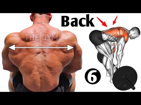 6 Gym Back Day Workout ( fastest )