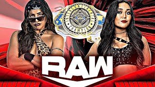 WWE 2K26 Roxanne Perez vs. Raquel Rodriguez – Intercontinental Championship Match|| WWE Raw