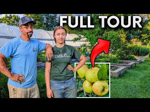 We Nearly Lost It All… FULL Garden & Orchard Tour After Extreme Rain!