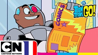 Le club de lecture | Teen Titans Go! @cartoonnetworkFR