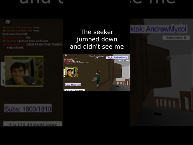 How The Heck Did I Escape This Roblox Seeker ?