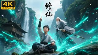 【爆燃武俠電影】眾人嫌棄的廢柴少年，機緣巧合拜師隱士高人，三年後一統江湖！#movie #電影 #动作