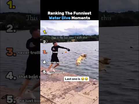 Ranking The Funniest Water Dive Moments