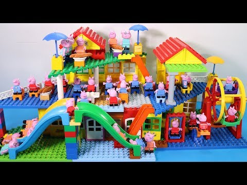 Lego House Creations - Lego House With Water Slide #5