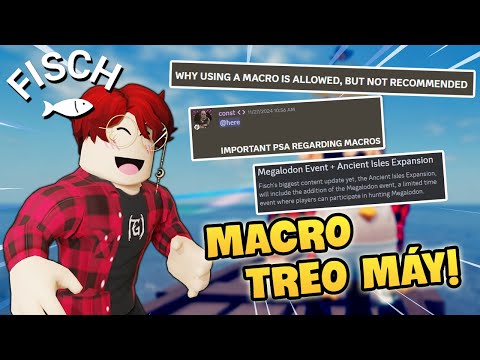 DEVELOPER Đã LÊN TIẾNG Về Việc Sử Dụng MACRO Để Treo Máy Trong Fisch! - Roblox