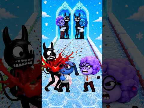 POV โ๏ธโค๏ธโ๐ฅ Blue Dog vs Purple Sheep ๐ Fire Boss or Ice Boss? | Animal Hospital #shorts