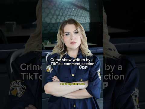 Crime show written by a TikTok comment section #shorts