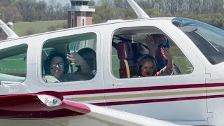Children with disabilities become co-pilots for a day and help fly a plane | NBC4 Washington