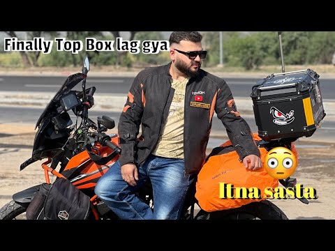 Finally Top Box lag gya 😍 ab to long ride karni padegi | Explore n More