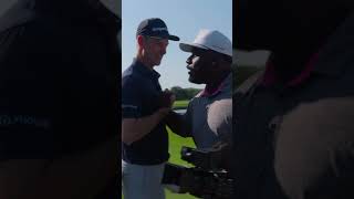GRANT HORVAT HOLE IN ONE WITH JUSTIN ROSE!