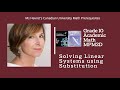 Solving Linear Equations and Systems