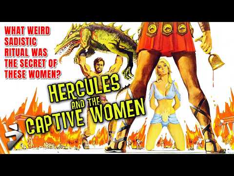 Reg Park Battles the Queen of Atlantis | HERCULES AND THE CAPTIVE WOMEN | Full Vintage Peplum Movie