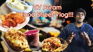 VV PURAM FOOD STREET- VEG CHALLANGE🍜👀/ GEN-Z EDITION