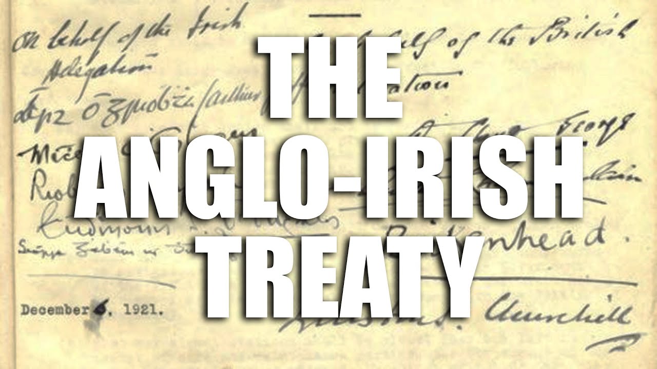 The Anglo-Irish Treaty, 7th of January 1922