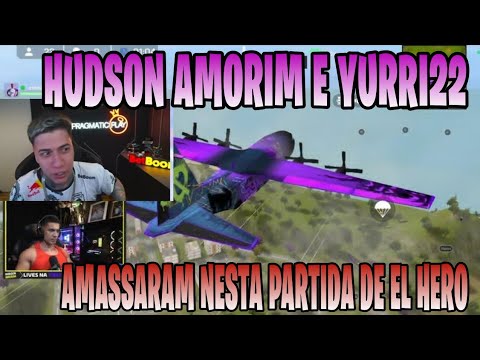 HUDSON AMORIM E YURI22 NO SQUAD DA RESENHA GANHARAM A PARTIDA NO EL HERO
