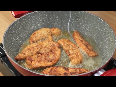 Filetes de Frango Empanados Crocantes – Receita Fácil e Saborosa! Super petisco, você vai amar !
