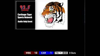 Warrensburg at Carthage Tigers Boys Baseball