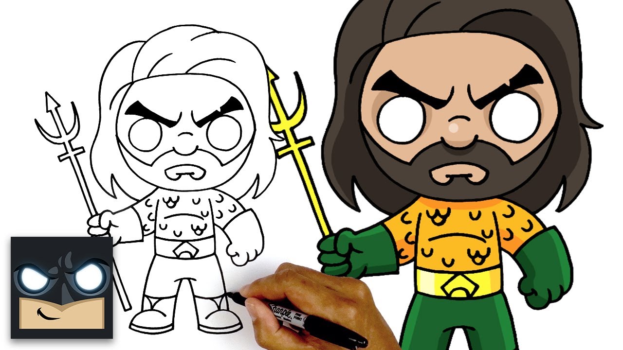 How To Draw -NEW- AQUAMAN - Fortnite Chapter 2 Season 3
